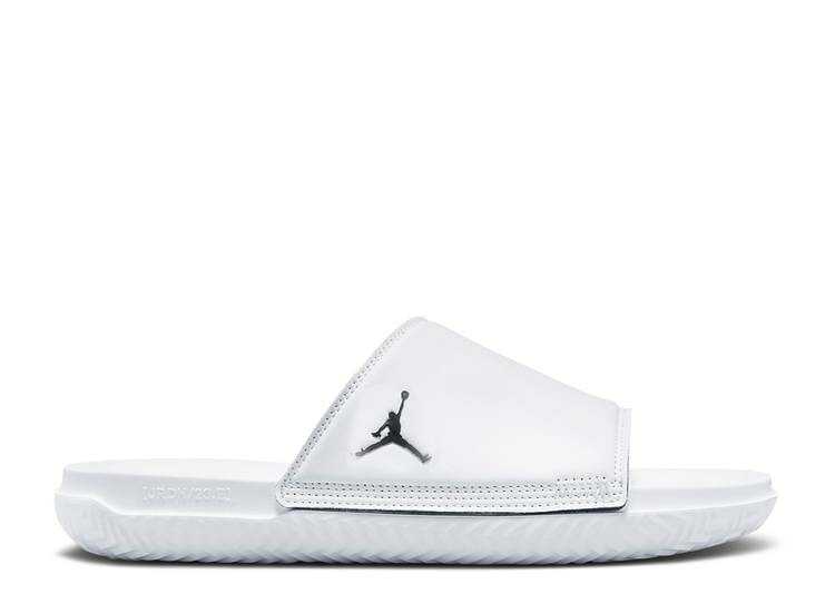 【 NIKE JORDAN PLAY SLIDE 'WHITE PHOTON DUST' / WHITE PHOTON DUST BLACK 】 サンダル 白色 ホワイト 黒色 ブラック スニーカー メンズ ナイキ