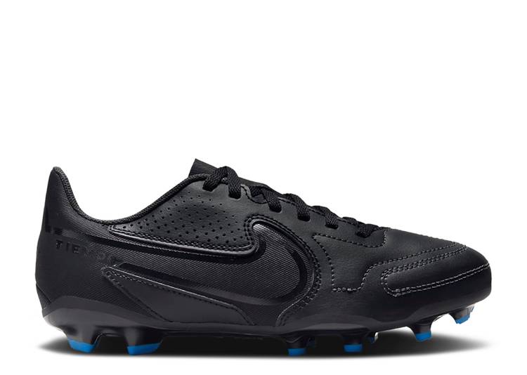 ナイキ NIKE ティエンポ レジェンド クラブ 黒色 ブラック 白色 ホワイト 青色 ブルー 'BLACK BLUE' ジュニア キッズ