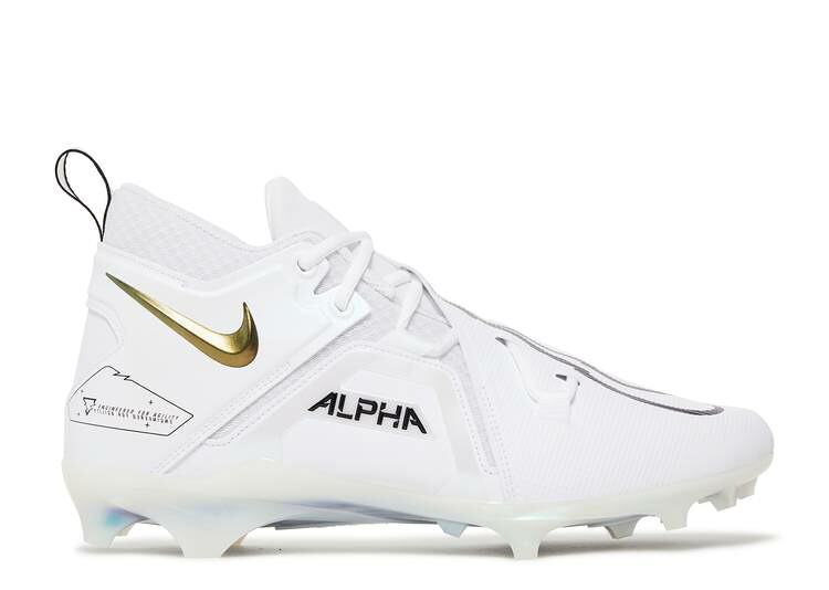 【 NIKE ALPHA MENACE PRO 3 'WHITE BLACK GOLD' / WHITE WHITE BLACK 】 アルファ プロ 黒色 ブラック 白色 ホワイト スニーカー メンズ ナイキ｜スニケス