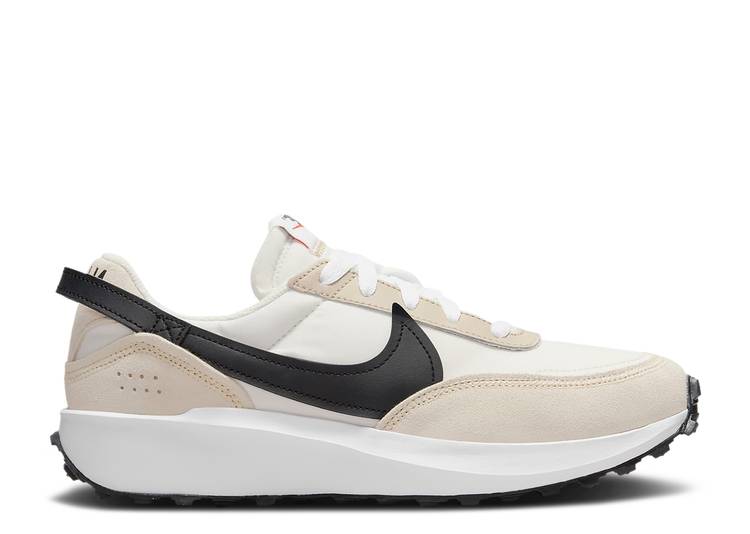【 NIKE WMNS WAFFLE DEBUT \u0027SANDDRIFT BLACK\u0027 / SANDDRIFT PHANTOM WHITE BLACK 】 ワーヘル 白いこと 白いこと 黒いこと 黒いこと スニーカー レディース ナイキ