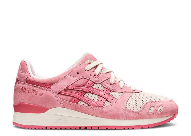 【 ASICS GEL LYTE 3 OG 'CHANGING OF THE SEASONS PACK - HARU' / BLUSH BLOSSOM PINK 】 ピンク スニーカー メンズ アシックス｜スニケス
