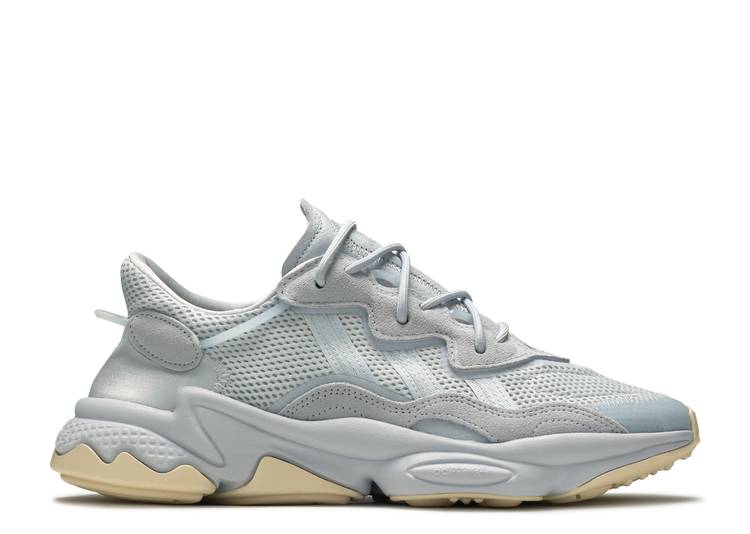 【 ADIDAS OZWEEGO \u0027HALO BLUE\u0027 / HALO BLUE HALO BLUE CREAM WHITE 】 アディダス 青み 青色 皮膚軟化剤 白いこと 白いこと スニーカー メンズ