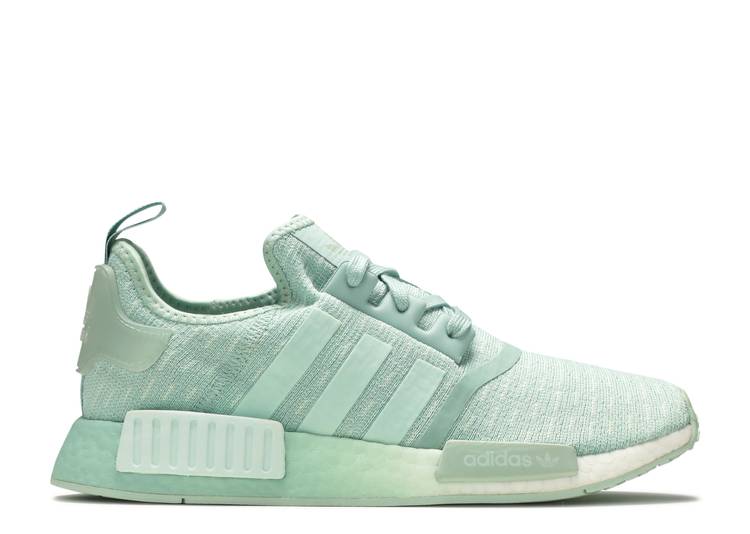 【 ADIDAS WMNS NMD_R1 \u0027DASH GREEN\u0027 / GREEN TINT DASH GREEN CLOUD 】 アディダス 緑 緑であること スニーカー レディース
