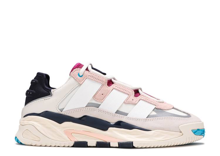【 ADIDAS NITEBALL 'CREAM WHITE PINK TINT' / OFF WHITE CREAM WHITE PINK TINT 】 アディダス 白色 ホワイト ピンク クリーム スニーカー メンズ 26,320円