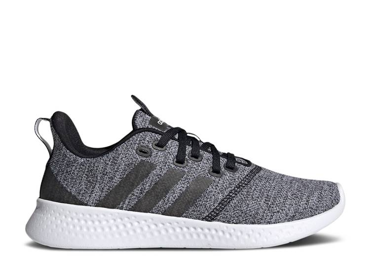 【 ADIDAS WMNS PUREMOTION \u0027BLACK WHITE\u0027 / CORE BLACK CORE BLACK CLOUD 】 アディダス 中核グループ 黒いこと 黒いこと スニーカー レディース