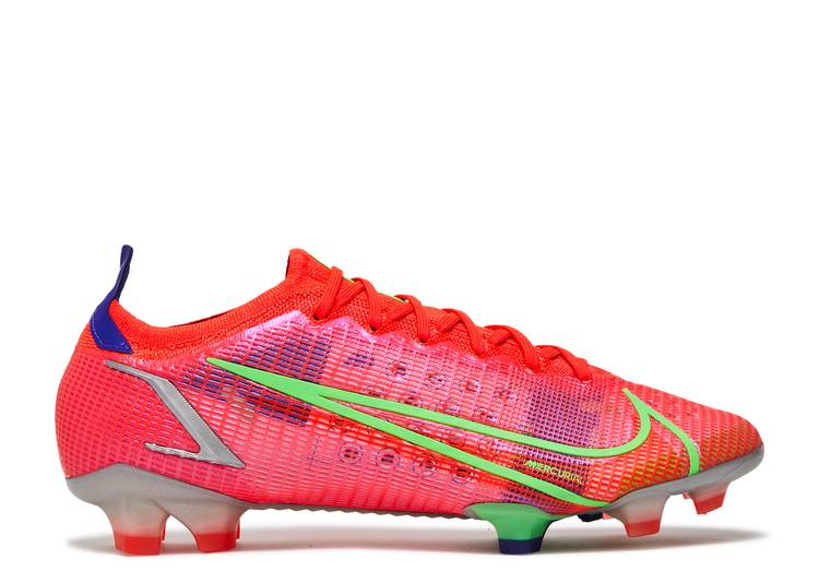 【 NIKE MERCURIAL VAPOR 14 ELITE FG \u0027SPECTRUM PACK\u0027 / BRIGHT CRIMSON INDIGO BURST 】 エリート クリムゾン 藍色 インディゴ はち切れる スニーカー メンズ ナイキ