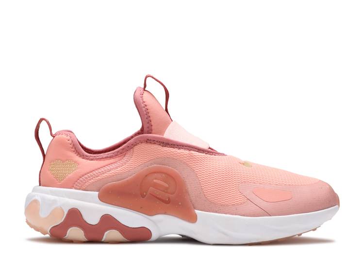 ナイキ NIKE リアクト プレスト ピンク ゴールド リアクトプレスト 'VALENTINE'S DAY' ジュニア キッズ