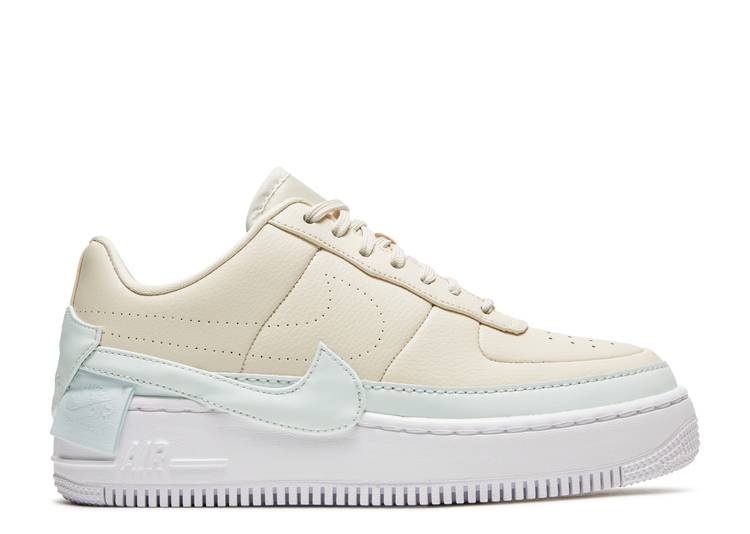 【 NIKE WMNS AIR FORCE 1 LOW JESTER XX LIGHT CREAM / LIGHT CREAM WHITE GHOST AQUA 】 クリーム 白色 ホワイト アクア エアフォース スニーカー レディース ナイキ