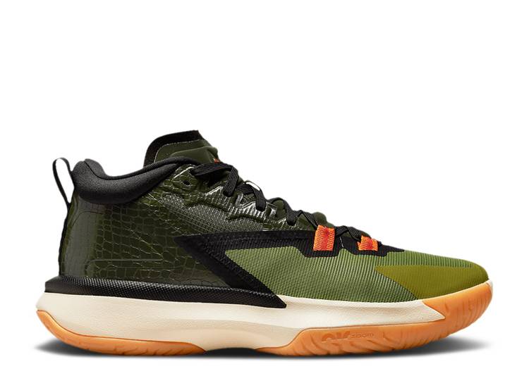 【 AIR JORDAN JORDAN ZION 1 PF 'LET'S DANCE' / CARBON GREEN ASPARAGUS BEACH 】 ナイキ カーボン 緑 グリーン エアジョーダン スニーカー メンズ|スニケス