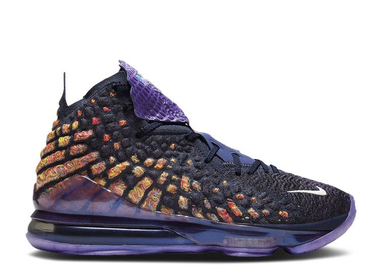 【 NIKE LEBRON 17 AS EP 'MONSTARS' / NAVY HEATHER MULTI COLOUR BLACK 】 レブロン 紺色 ネイビー ヘザー 黒色 ブラック スニーカー メンズ ナイキ