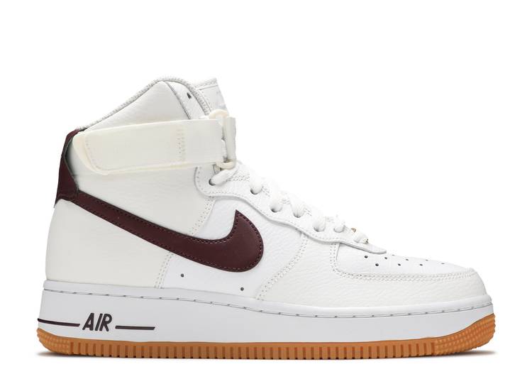 【 NIKE WMNS AIR FORCE 1 HIGH 'WHITE NIGHT MAROON' / SUMMIT WHITE NIGHT MAROON WHITE 】 ハイ ナイト 白色 ホワイト マルーン エアフォース スニーカー レディース ナイキ