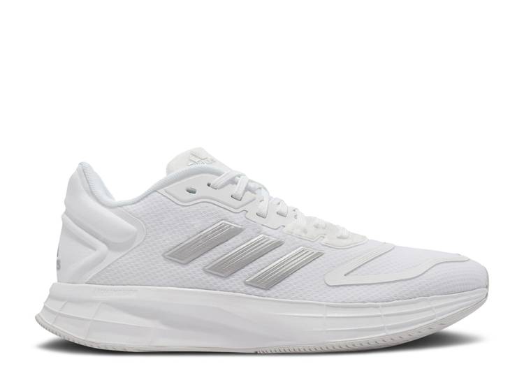 【 ADIDAS WMNS DURAMO SL 2.0 \u0027WHITE SILVER METALLIC\u0027 / CLOUD WHITE SILVER METALLIC GREY 】 アディダス しろがね色 しろがね色 白いこと 白いこと 薄墨色 薄墨色 スニーカー レディース スニーカー-レディース靴