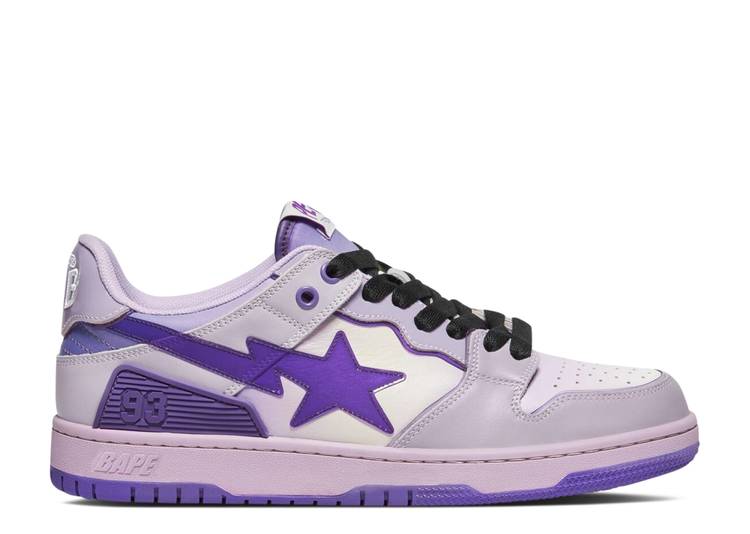 【 BAPE SK8 STA M1 'PURPLE' / PURPLE 】 紫 パープル スニーカー メンズ ベイプ|スニケス