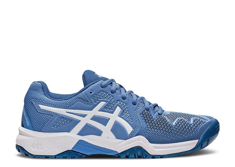 【 ASICS GEL RESOLUTION 8 GS 'BLUE HARMONY WHITE' / BLUE HARMONY WHITE 】 青色 ブルー 白色 ホワイト ジュニア キッズ ベビー マタニティ スニーカー アシックス 28,194円