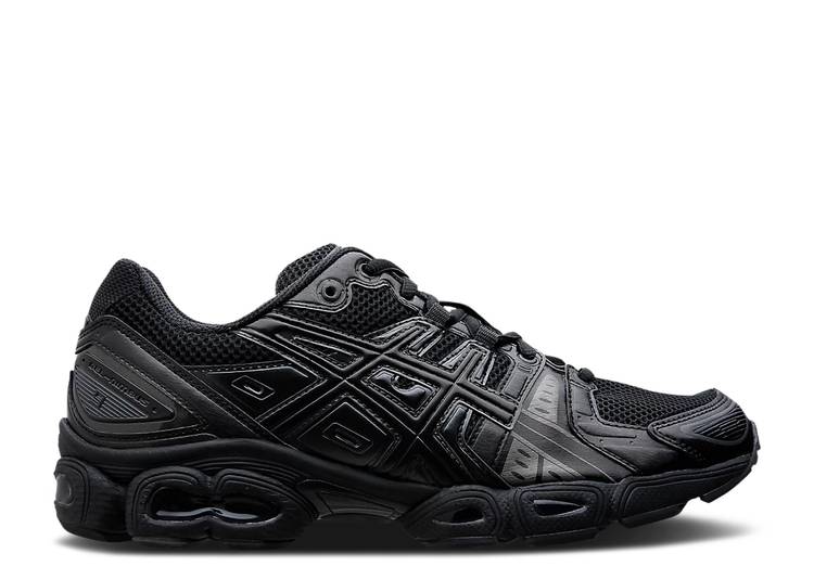 【 ASICS GEL NIMBUS 24 9 'BLACK GUNMETAL' / BLACK GUNMETAL 】 黒色 ブラック スニーカー メンズ アシックス｜スニケス