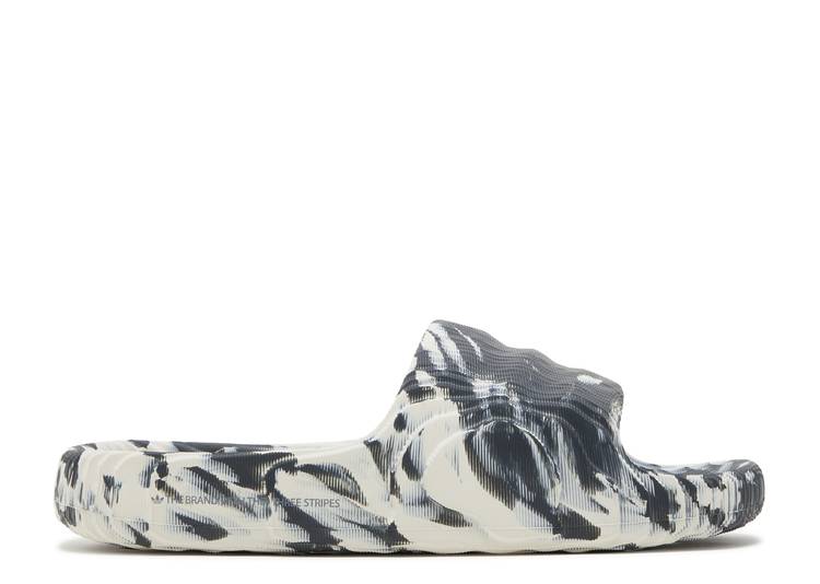 【 ADIDAS ADILETTE 22 SLIDES \u0027CARBON ALUMINIUM\u0027 / CARBON ALUMINIUM ALUMINIUM 】 アディダス アディレッタ 炭素 スニーカー メンズ