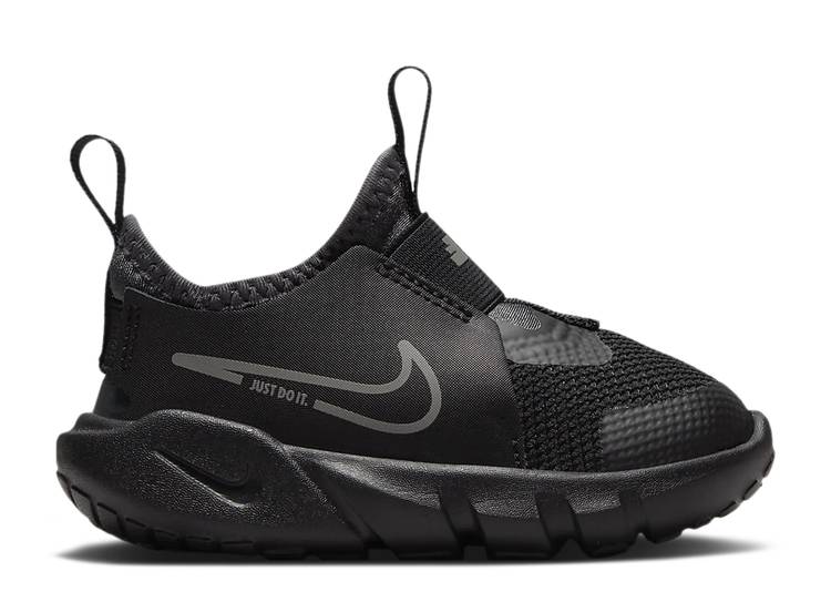 【 NIKE FLEX RUNNER TD 'BLACK ANTHRACITE' / BLACK ANTHRACITE PHOTO BLUE FLAT 】 黒色 ブラック 青色 ブルー ベビー ナイキ｜スニケス