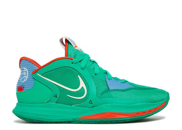 【 NIKE KYRIE LOW 5 \u0027EYBL\u0027 / STADIUM GREEN COCONUT MILK 】 カイリー 闘技場 緑 緑であること スニーカー メンズ ナイキ スニーカー-メンズ靴-靴