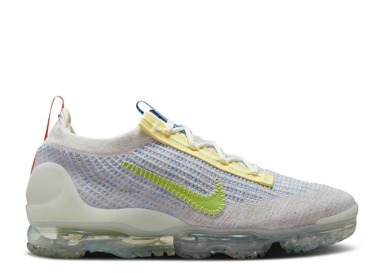 【 NIKE AIR VAPORMAX 2021 FLYKNIT 'GREY' / PHANTOM UNIVERSITY BLUE TEAM 】 フライニット 青色 ブルー チーム エアヴェイパーマックス スニーカー メンズ ナイキ｜スニケス