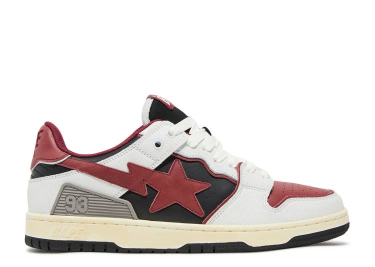 【 BAPE SK8 STA #4 \u0027RED\u0027 / RED 】 赤 赤いこと スニーカー メンズ ベイプ