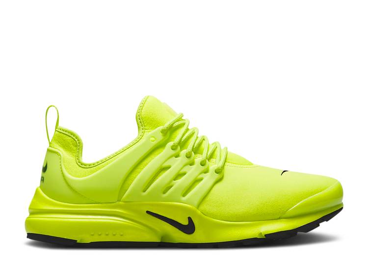 【 NIKE WMNS AIR PRESTO \u0027TENNIS BALL\u0027 / ATOMIC GREEN BLACK 】 プレスト 緑 緑であること 黒いこと 黒いこと エア湖 スニーカー レディース ナイキ
