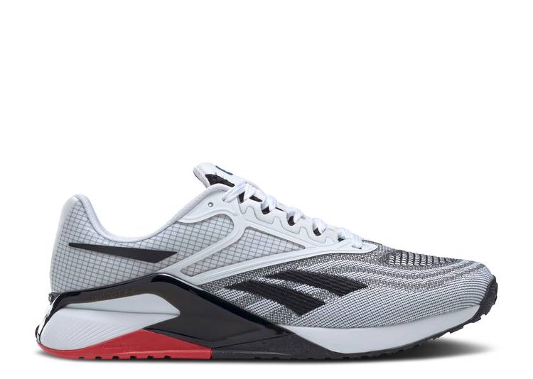 【 REEBOK NANO X2 WHITE BLACK VECTOR RED / FOOTWEAR WHITE CORE BLACK VECTOR 】 リーボック ナノ 黒色 ブラック 白色 ホワイト コア スニーカー メンズ