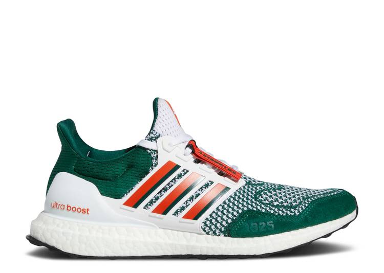 【 ADIDAS NCAA X ULTRABOOST 1.0 'MIAMI HURRICANES' / CLOUD WHITE COLLEGIATE ORANGE 】 アディダス 白色 ホワイト 橙 オレンジ 'マイアミ ハリケーンズ' スニーカー メンズ|スニケス