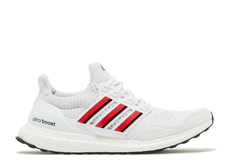 【 ADIDAS NCAA X ULTRABOOST 1.0 'NEBRASKA CORNHUSKERS' / CLOUD WHITE SCARLET CORE BLACK 】 アディダス 白色 ホワイト コア 黒色 ブラック 'ネブラスカ コーンハスカーズ' スニーカー メンズ|スニケス