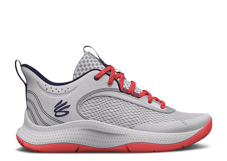 【 UNDER ARMOUR CURRY 3Z6 GS MOD GREY / MOD GREY HALO GREY 】 カリー 灰色 グレー アンダーアーマー ジュニア キッズ ベビー マタニティ スニーカー