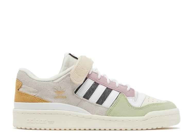 【 ADIDAS FORUM 84 LOW \u0027OFF WHITE MAGIC MAUVE\u0027 / OFF WHITE CLOUD WHITE MAGIC 】 アディダス 討論会 白いこと 白いこと 神通力 スニーカー メンズ