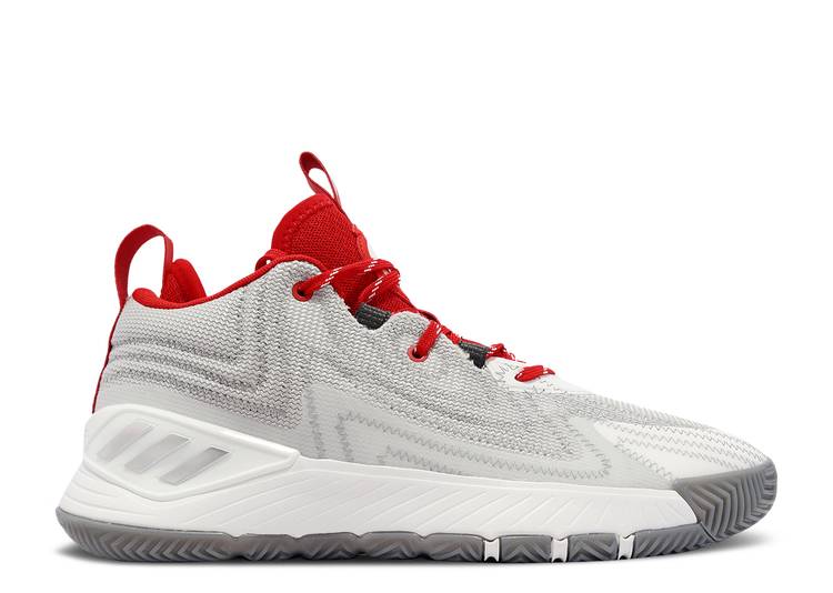 【 ADIDAS D ROSE SON OF CHI 2 DUFU-BEYOND THE FRONTIER / SILVER METALLIC VIVID RED 】 アディダス ローズ 銀色 シルバー 赤 レッド DUFUBEYOND スニーカー メンズ