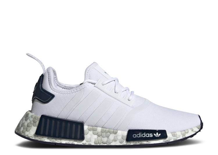 【 ADIDAS WMNS NMD_R1 'WHITE MAGIC GREY' / CLOUD WHITE MAGIC GREY LEGEND 】 アディダス マジック 白色 ホワイト 灰色 グレー レジェンド スニーカー レディース|スニケス