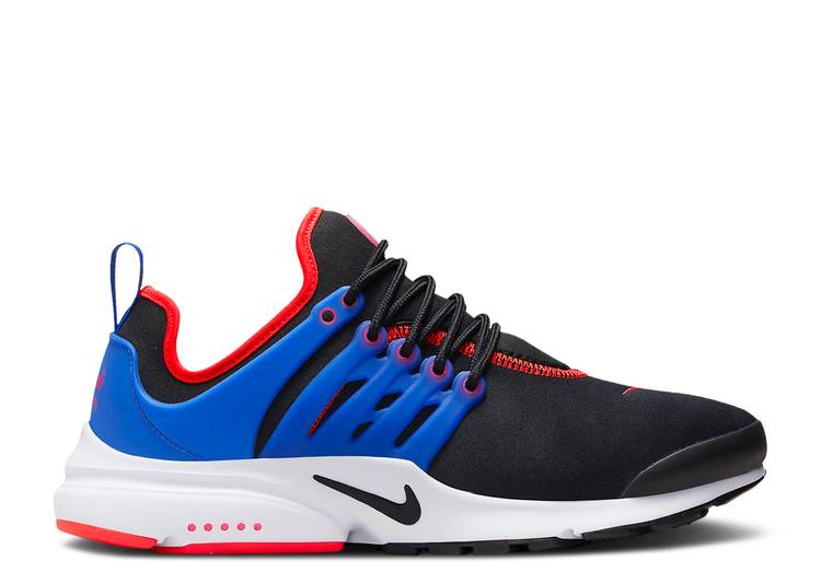 【 NIKE WMNS AIR PRESTO \u0027BLACK RACER BLUE\u0027 / BLACK RACER BLUE BRIGHT CRIMSON 】 プレスト 黒いこと 黒いこと 青味 青味 クリムゾン 大気圏 スニーカー レディース ナイキ