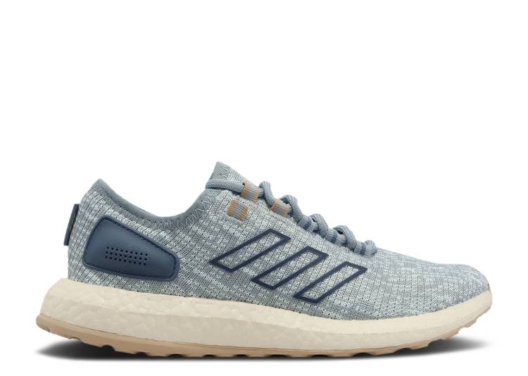 【 ADIDAS PUREBOOST \u0027HALO BLUE\u0027 / HALO BLUE CREW NAVY CHALK WHITE 】 アディダス 青味 青味 労働者の一団 紺色 米国海軍 白いこと 白いこと スニーカー メンズ