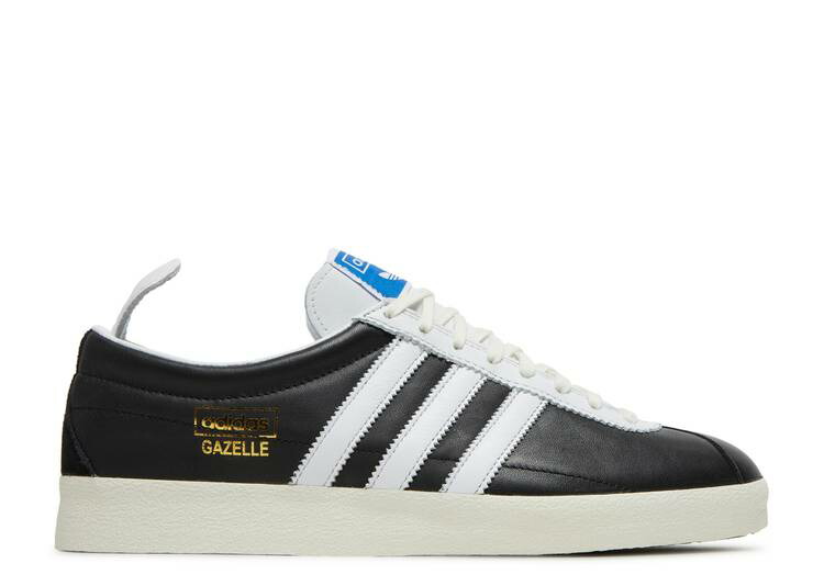 【 ADIDAS GAZELLE VINTAGE 'BLACK GOLD METALLIC' / CORE BLACK CLOUD WHITE GOLD 】 アディダス ガゼル ビンテージ ヴィンテージ ゴールド コア 黒色 ブラック 白色 ホワイト スニーカー メンズ
