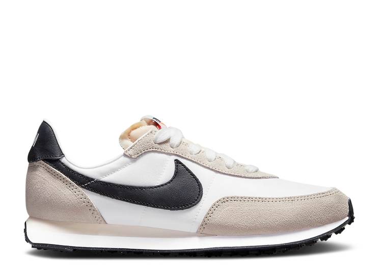 【 NIKE WAFFLE TRAINER 2 GS 'WHITE SAIL' / WHITE SAIL SUMMIT WHITE BLACK 】 ワッフル トレーナー 白色 ホワイト 黒色 ブラック ジュニア キッズ ベビー マタニティ スニーカー ナイキ｜スニケス
