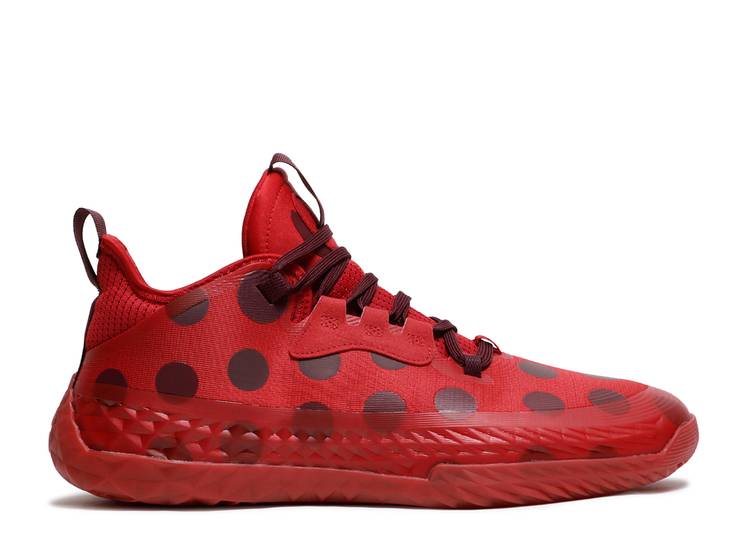 【 ADIDAS HARDEN VOL. 5 FUTURENATURAL 'TEAM POWER RED' / TEAM POWER RED TEAM MAROON SOLAR 】 アディダス ハーデン パワー チーム 赤 レッド マルーン スニーカー メンズ|スニケス
