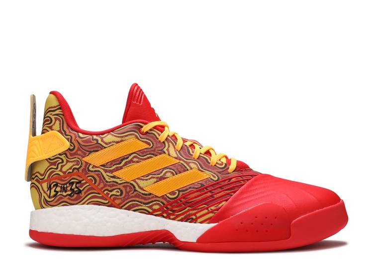 【 ADIDAS T-MAC MILLENIUM 13 IN 35 / SCARLET GOLD METALLIC RED 】 アディダス ゴールド 赤 レッド スニーカー メンズ