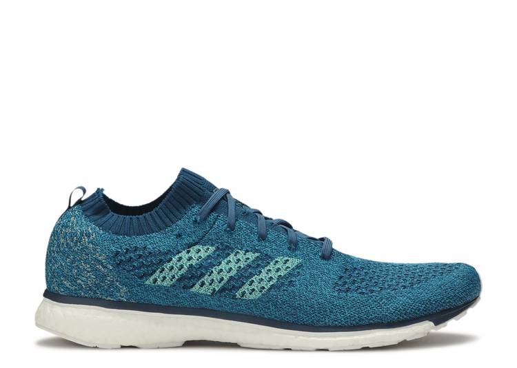 【 ADIDAS PARLEY X ADIZERO BOOST PRIMEKNIT 'BLUE NIGHT' / BLUE NIGHT ENERGY AQUA 】 アディダス アディゼロ ブースト 青色 ブルー ナイト エナジー アクア スニーカー メンズ
