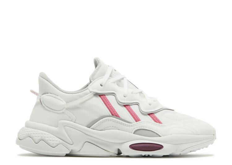 【 ADIDAS WMNS OZWEEGO WHITE ROSE TONE / CLOUD WHITE ROSE TONE VICTORY 】 アディダス ローズ 白色 ホワイト ビクトリー スニーカー レディース