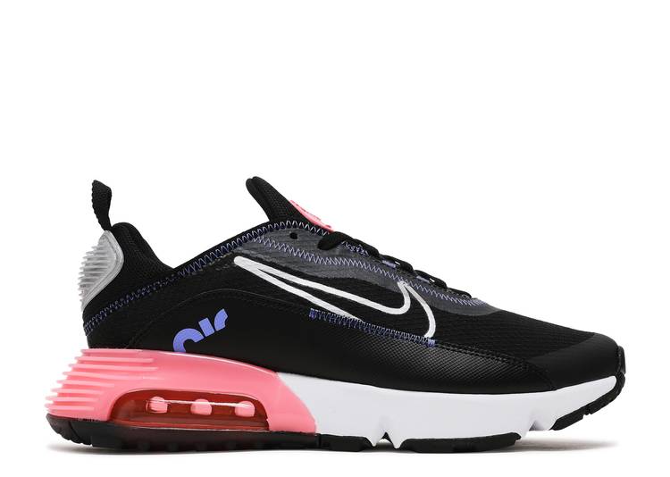 【 NIKE AIR MAX 2090 GS 'BLACK SUNSET PULSE' / BLACK SUNSET PULSE SAPPHIRE 】 マックス 黒色 ブラック エアマックス ジュニア キッズ ベビー マタニティ スニーカー ナイキ|スニケス