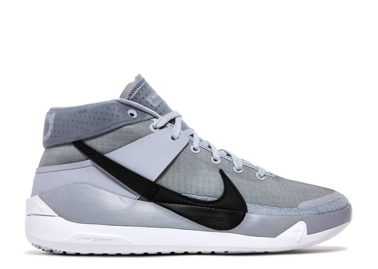 【 NIKE KD 13 TB 'WOLF GREY' / WOLF GREY BLACK WHITE 】 サーティーン 灰色 グレー 黒色 ブラック 白色 ホワイト スニーカー メンズ ナイキ｜スニケス