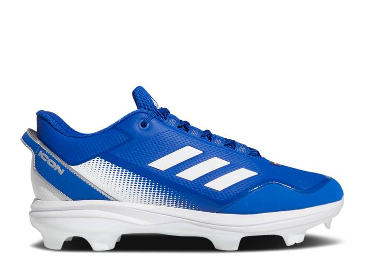 【 ADIDAS ICON 7 TPU 'ROYAL BLUE' / ROYAL BLUE CLOUD WHITE SILVER 】 アディダス アイコン 青色 ブルー 白色 ホワイト 銀色 シルバー スニーカー メンズ