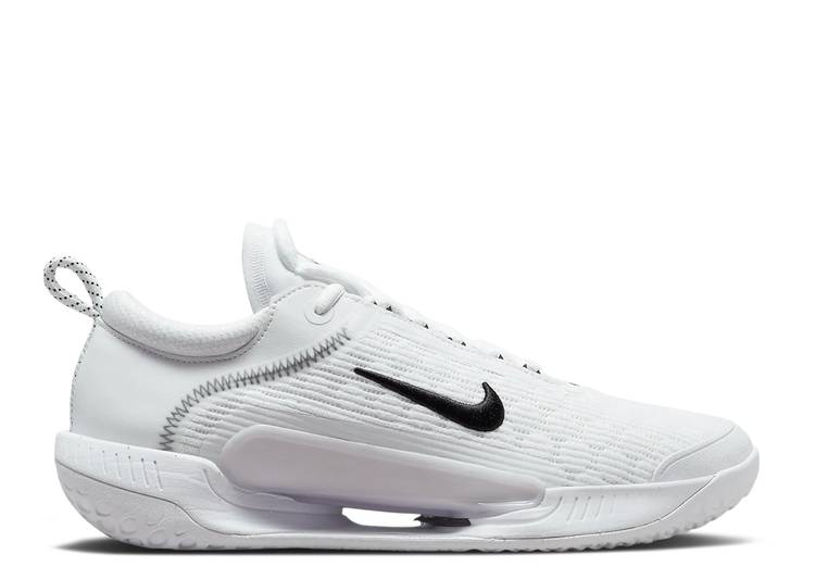 【 NIKE NIKECOURT ZOOM NXT 'WHITE BLACK' / WHITE BLACK 】 コート ズーム 白色 ホワイト 黒色 ブラック スニーカー メンズ ナイキ|スニケス