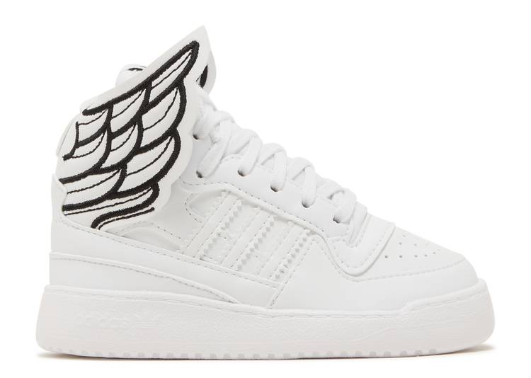 【 ADIDAS JEREMY SCOTT X WINGS 4.0 I CLOUD WHITE / CLOUD WHITE CLOUD WHITE CORE 】 アディダス ジェレミー 白色 ホワイト コア ベビー