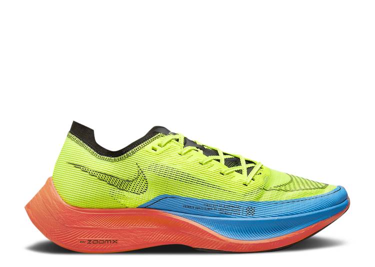 【 NIKE ZOOMX VAPORFLY NEXT% 2 'VOLT BRIGHT CRIMSON' / VOLT BLACK BRIGHT CRIMSON 】 黒色 ブラック クリムゾン スニーカー メンズ ナイキ