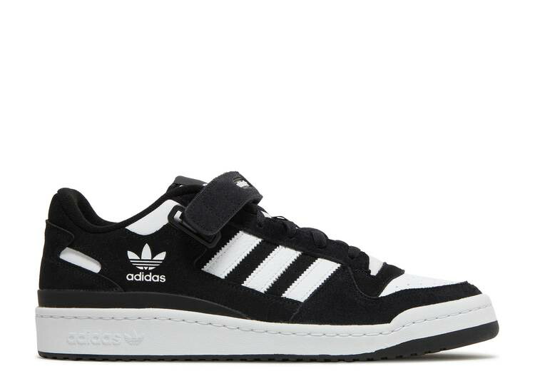 【 ADIDAS FORUM LOW PANDA / CLOUD WHITE CORE BLACK CLOUD 】 アディダス フォーラム 白色 ホワイト コア 黒色 ブラック スニーカー メンズ