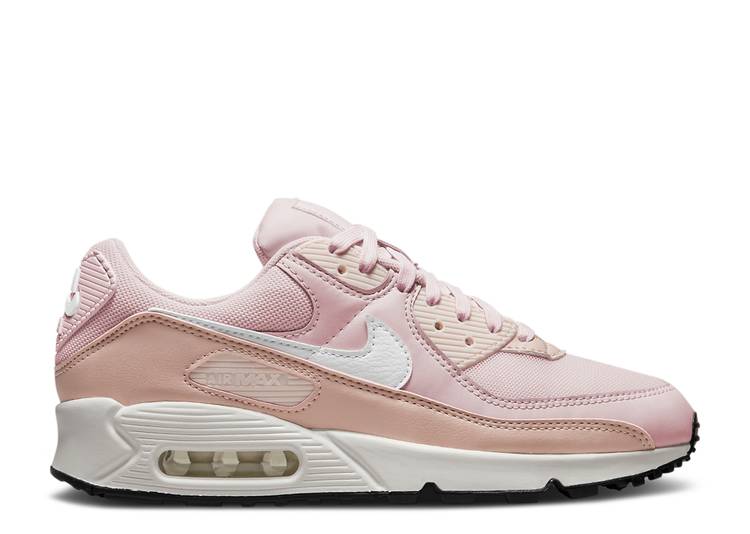 【 NIKE WMNS AIR MAX 90 'BARELY ROSE' / BARELY ROSE SUMMIT WHITE PINK 】 マックス ローズ 白色 ホワイト ピンク エアマックス スニーカー レディース ナイキ|スニケス
