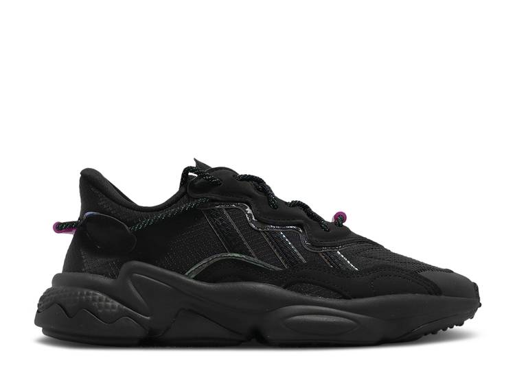 【 ADIDAS WMNS OZWEEGO \u0027BLACK GREEN SONIC\u0027 / CORE BLACK CORE BLACK GREEN 】 アディダス 緑 緑であること 中核グループ 黒いこと 黒いこと スニーカー レディース スニーカー-靴