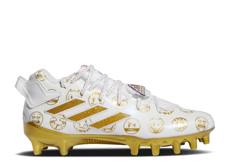 【 ADIDAS FREAK 22 'BIG MOOD - GOLD METALLIC' / CLOUD WHITE GOLD METALLIC CLOUD 】 アディダス ゴールド 白色 ホワイト スニーカー メンズ